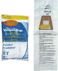 5 Pack Eureka Sanitaire Type ST Upright Vacuum Bags