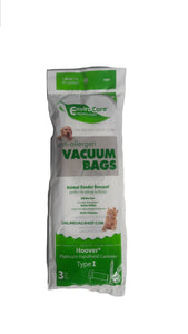 3 Pack Hoover Type I Hepa Filtration Allergen Vacuum Bags