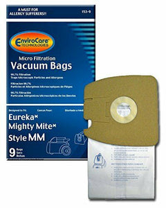 9 Eureka MM Vacuum Bags Fits Mighty Mite Vacuums Eureka Style MM 3680 Series